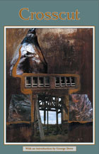 The cover of the 2006 Crosscut Literary Magazine is a montage of photgraphs and drawings in brown and blue.