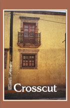 The cover of the 2007 Crosscut Literary Magazine is a photograph of the outside of an apartment bulding.
