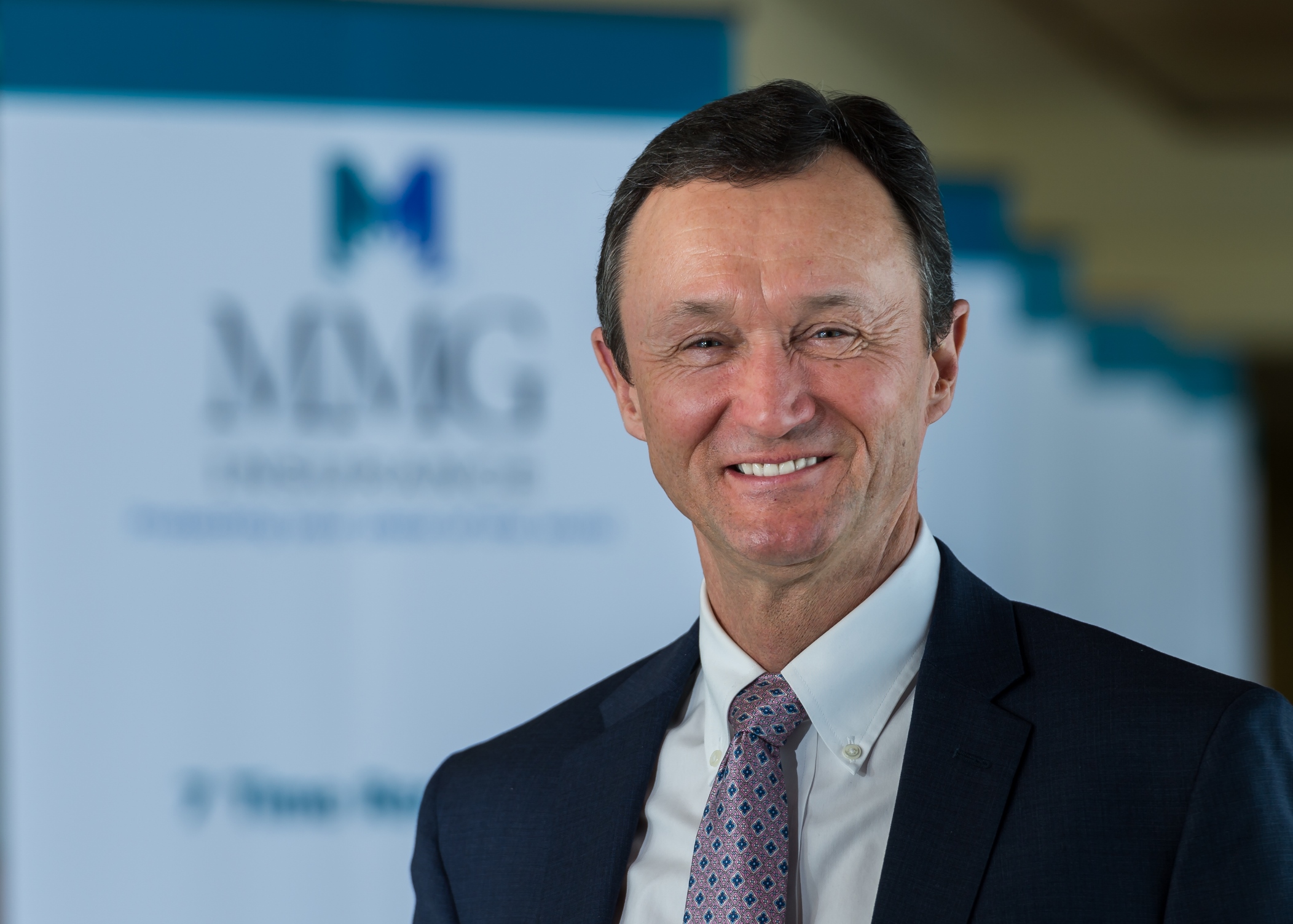 Larry M. Shaw, president and CEO of MMG Insurance