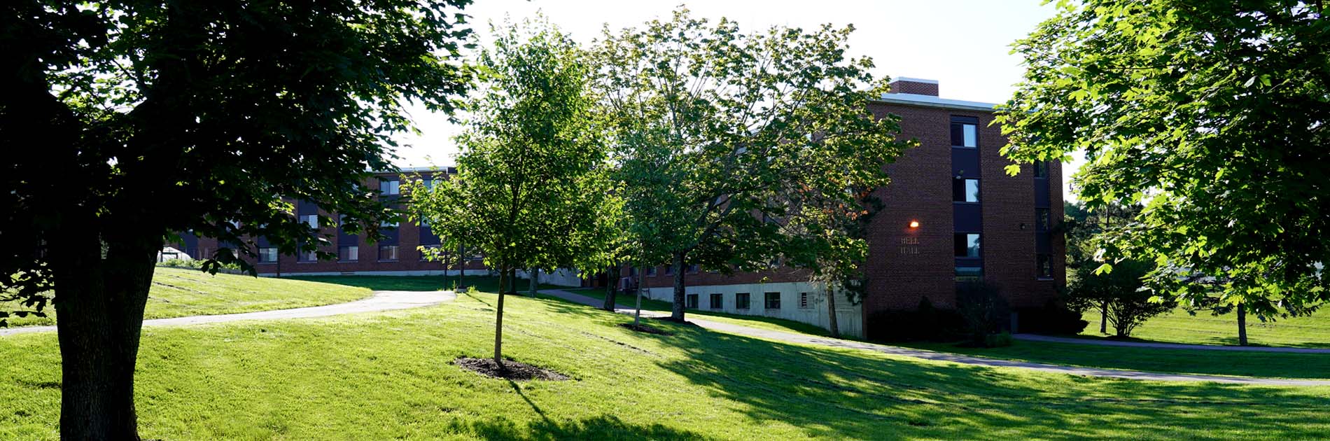 Bell Hall on the campus of Husson University