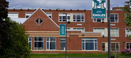 an exterior view of the campus center