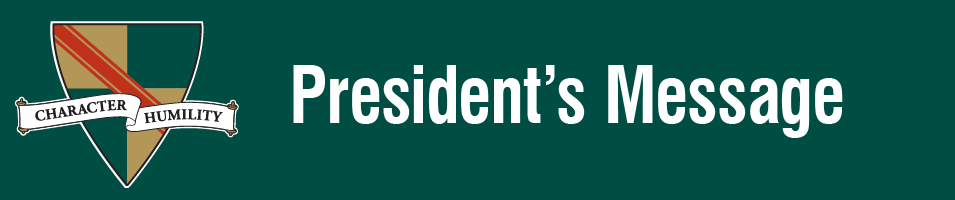 Read the latest message from President Clark