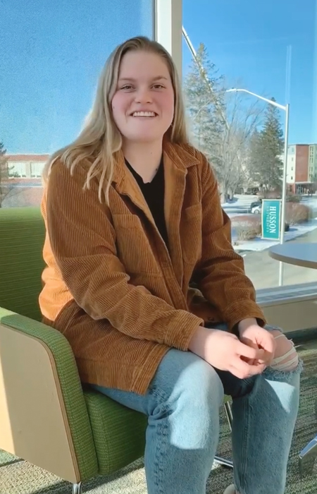 Student answers why they chose Husson University