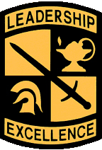 The logo for ROTC reflects Leadership and Excellence