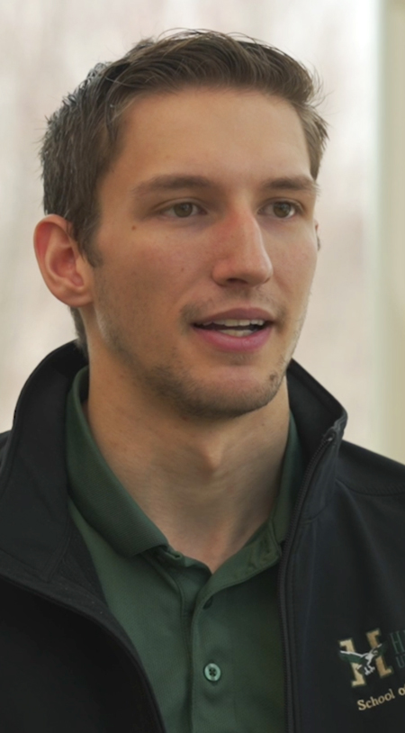 AJ explains why he chose Husson