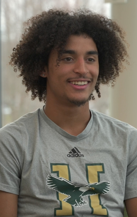 Christian explains why he chose Husson