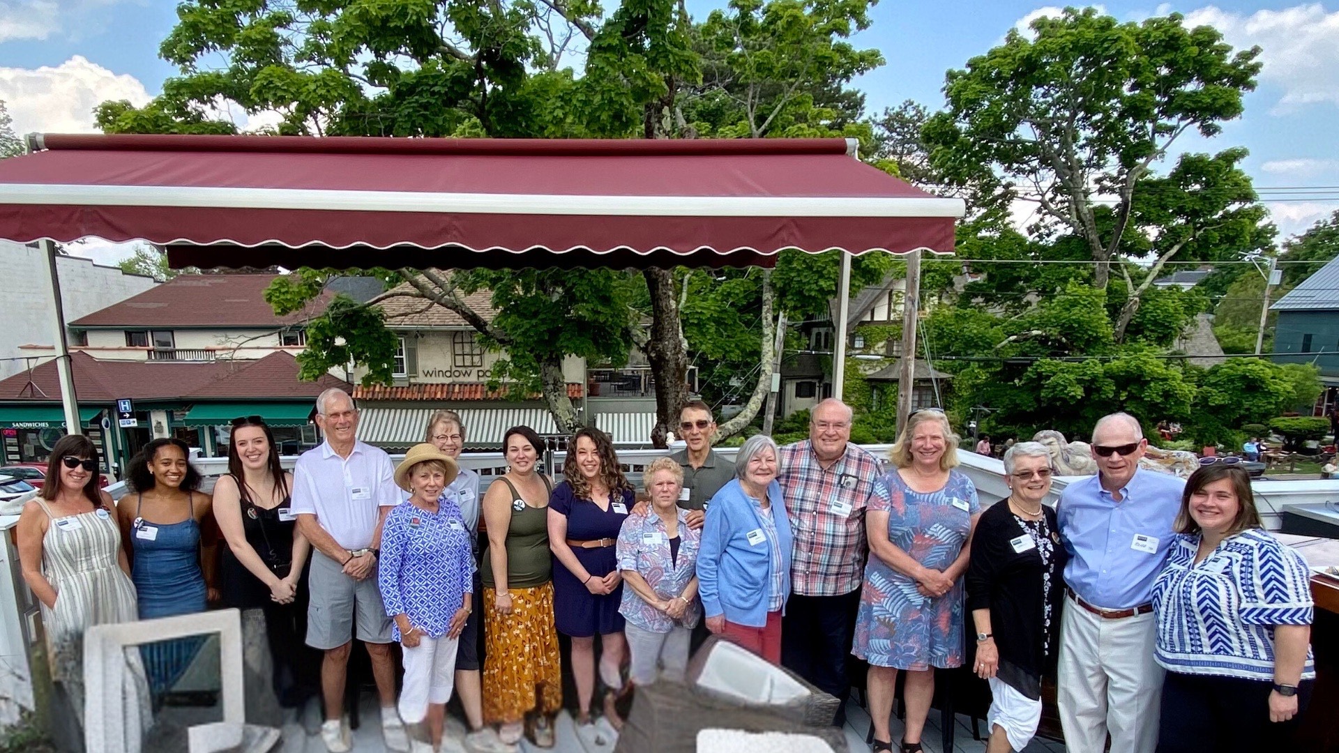 Alumni attending Celebrate Husson event in Bar Harbor