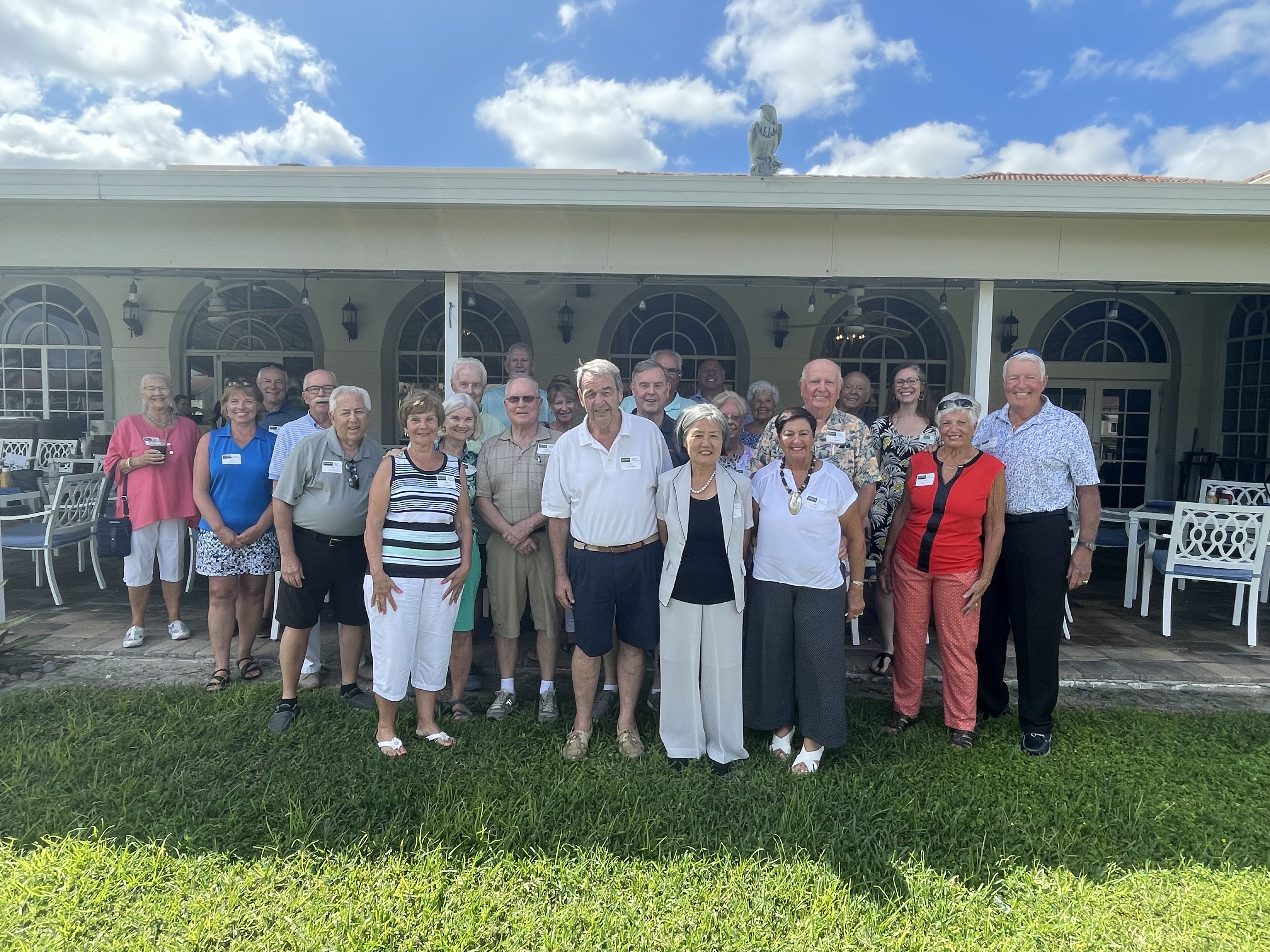 Group photo of people in Florida
