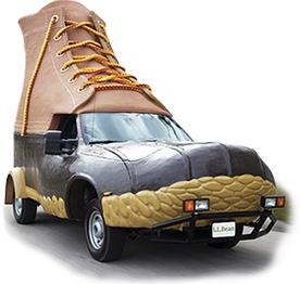 L.L. Bean Bootmobile