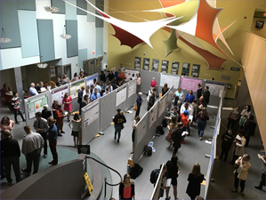 Research and Scholarship Day as seen in the Darling Atrium