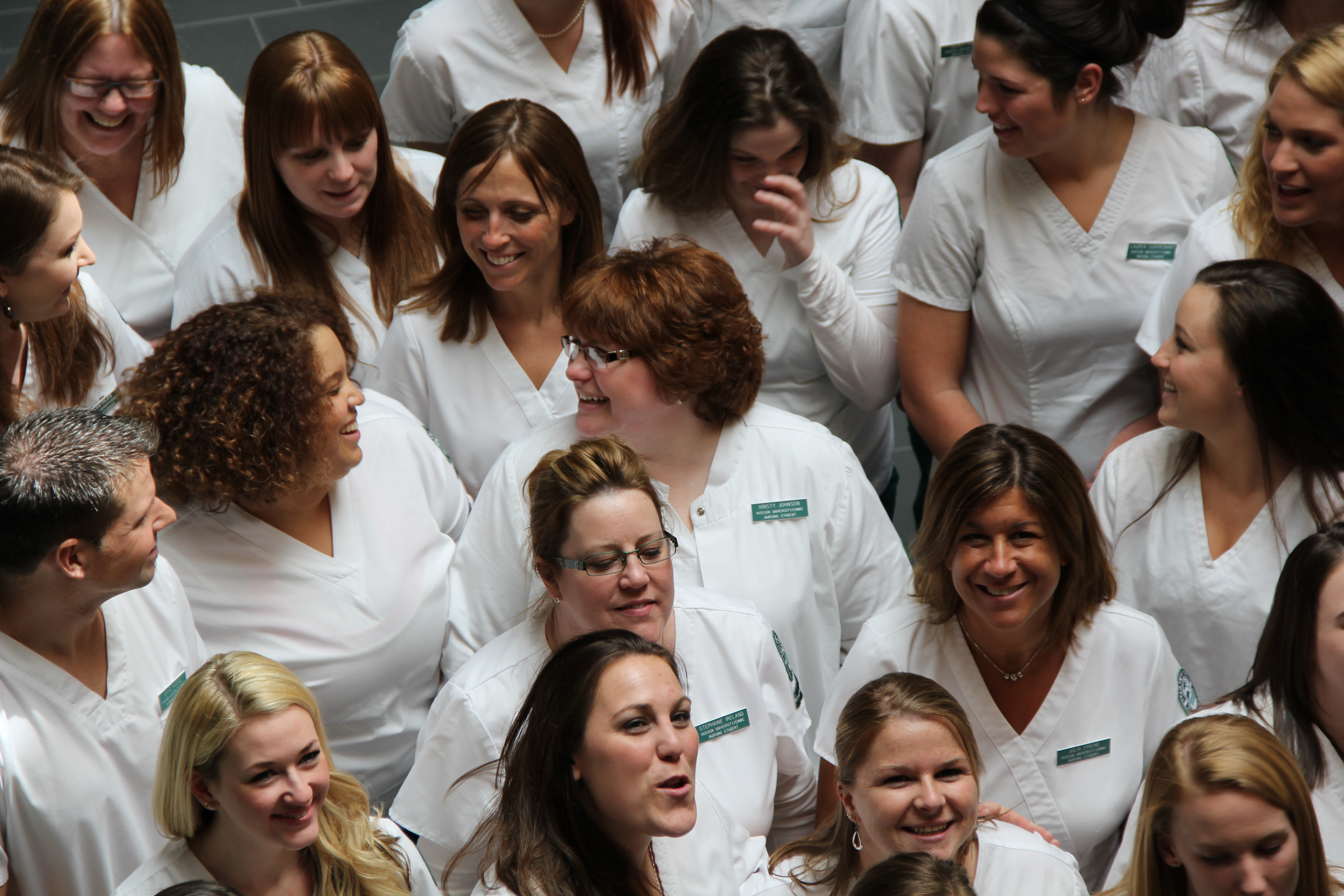Picture of graduate nursing students