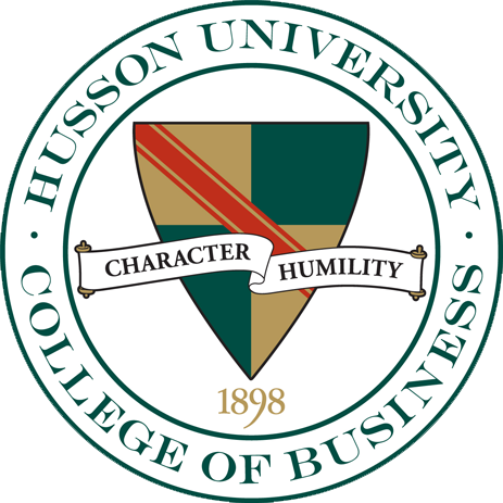 The Husson University College of Business seal
