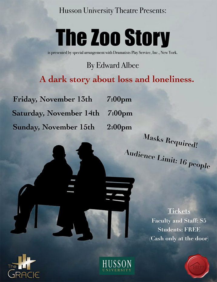 The Gracie Theatre Zoo Story Poster