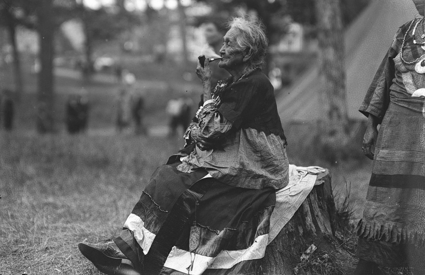 Wabanaki woman from the 1920s