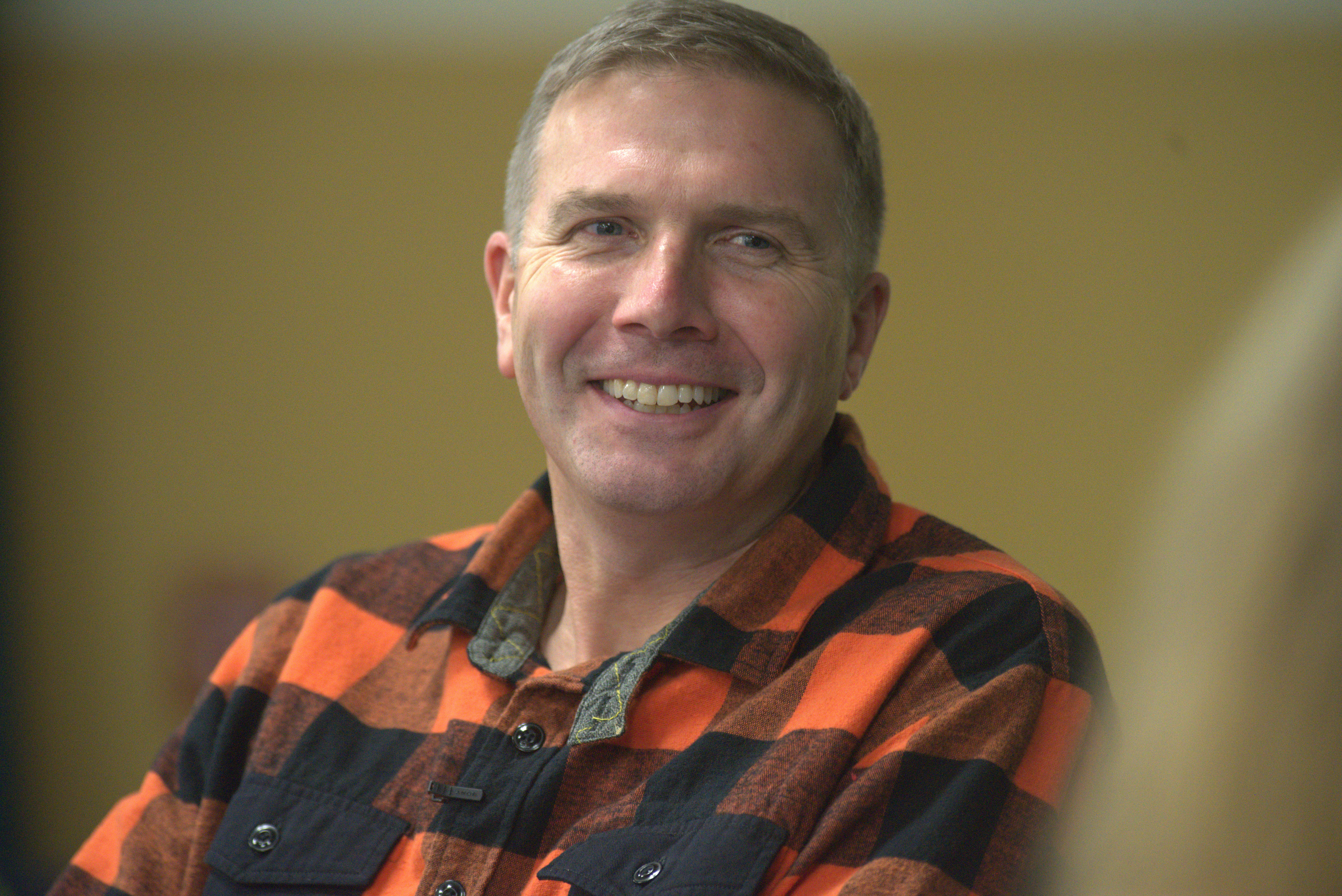 Headshot of man smiling