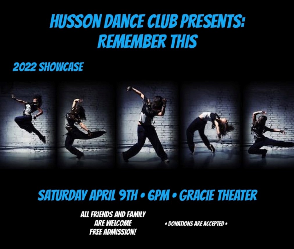 dance club performance informational poster