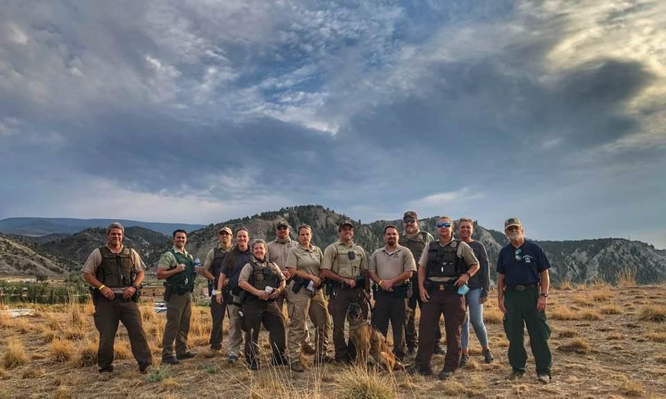 a group of law enforcement officers posing together