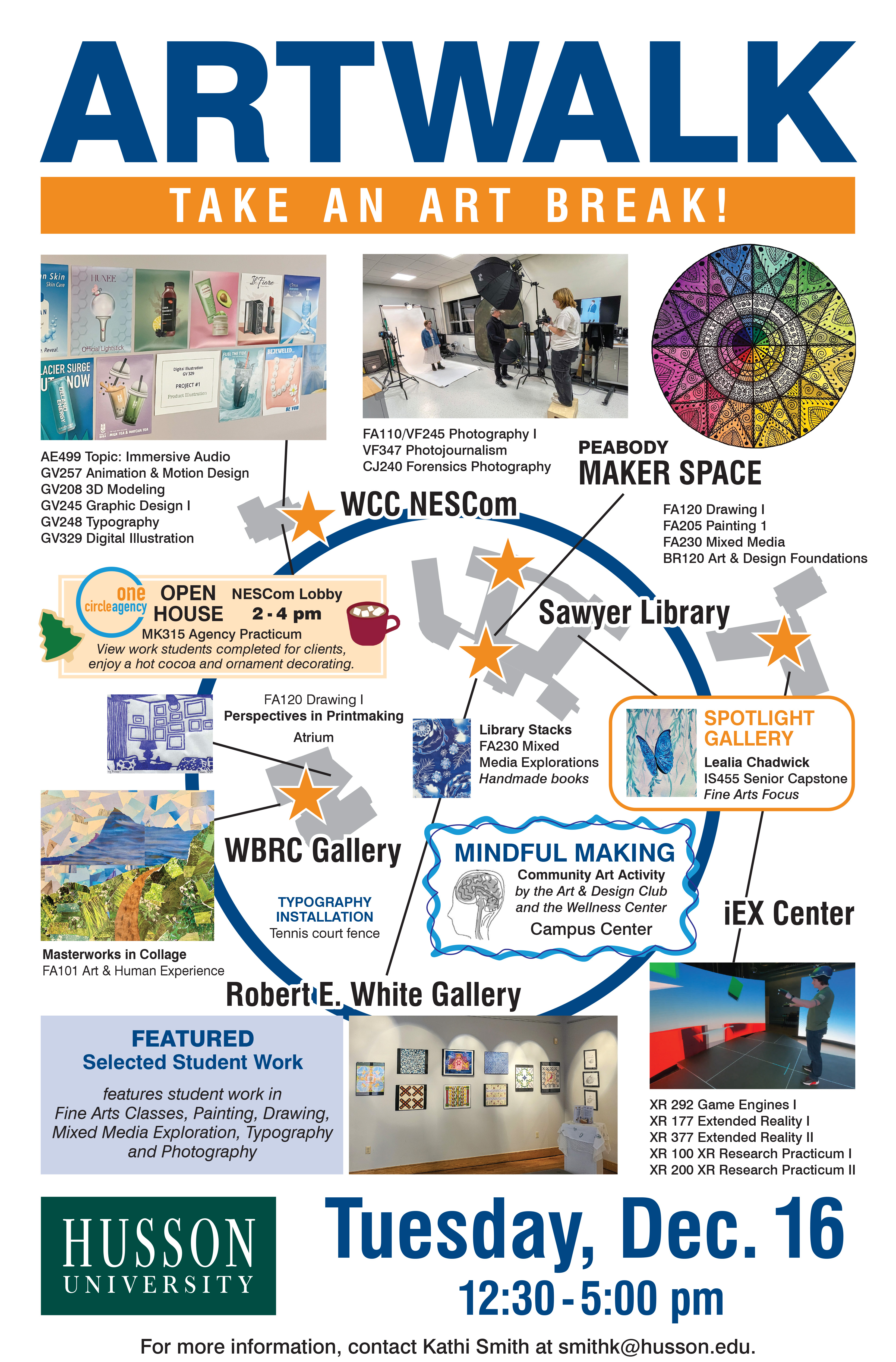 This is a decorative image that shows a colorful map with locations pointed out.