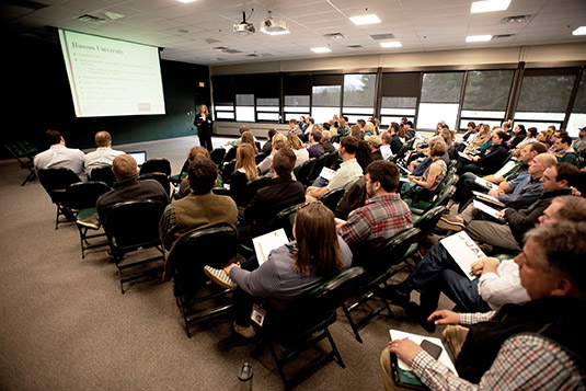 Meeting with SlideShow capabilities at Husson