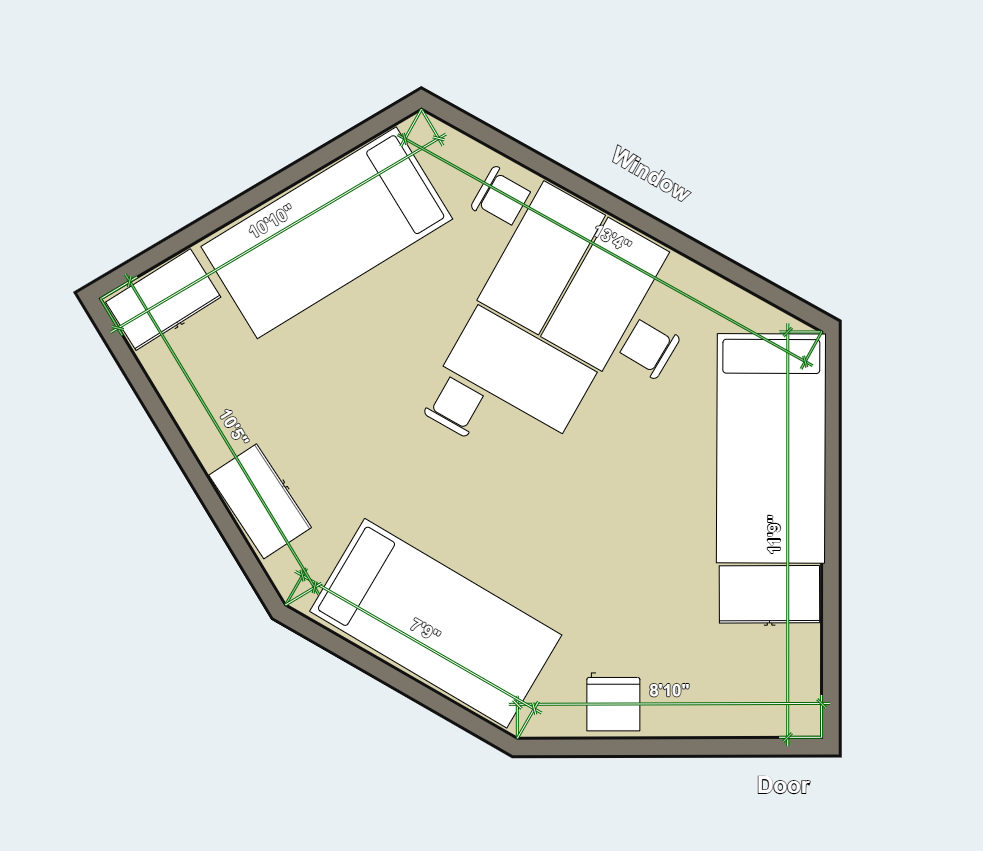 Triple Room Layout